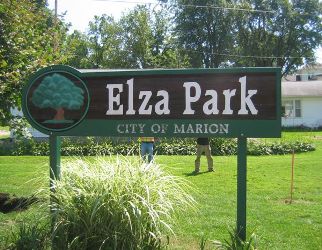 Elza Park Signage