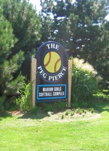 Peg Pierce Softball Complex Signage