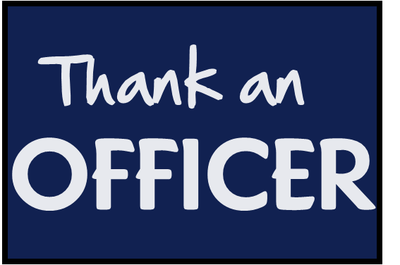 thank an officer button