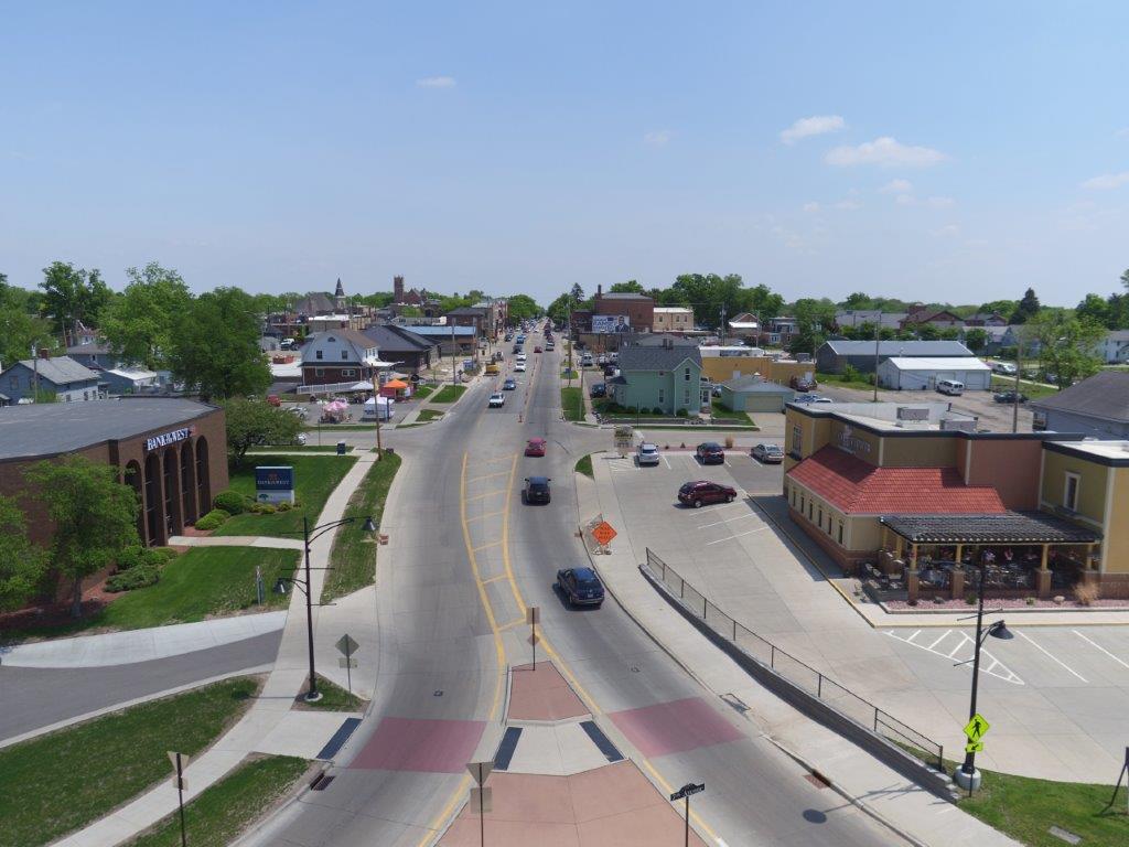 aerial photo of 7th Avenue