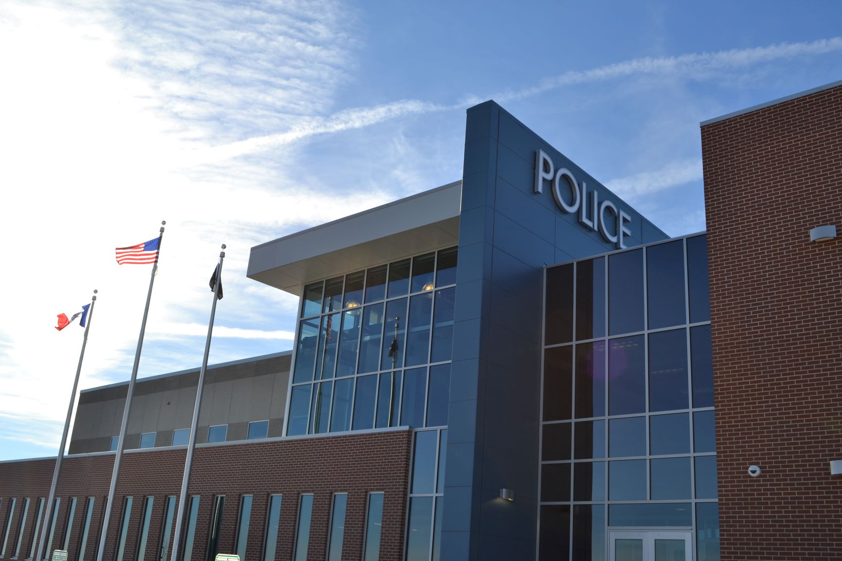 exterior of Marion Police Headquarters