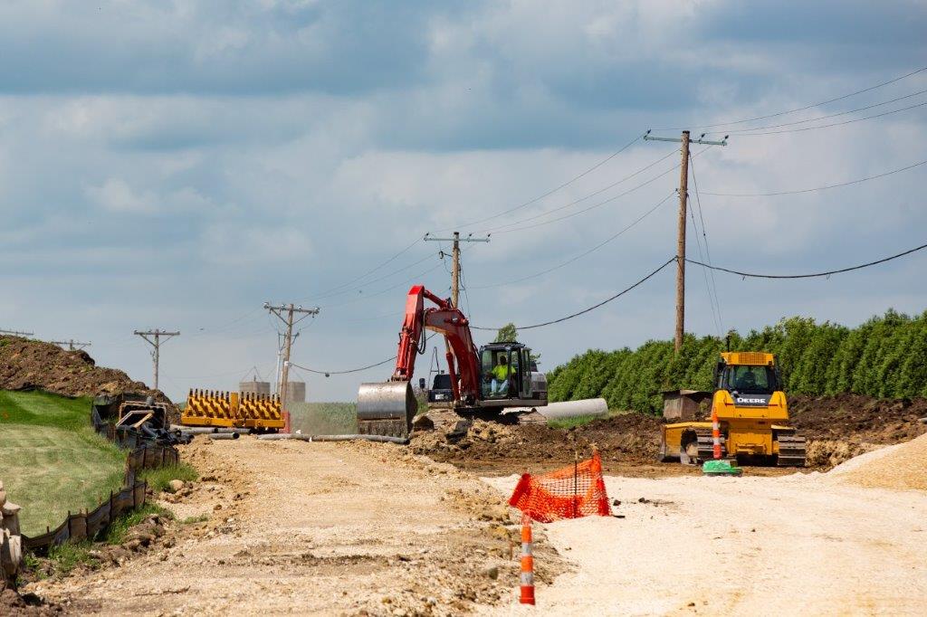 road construction site