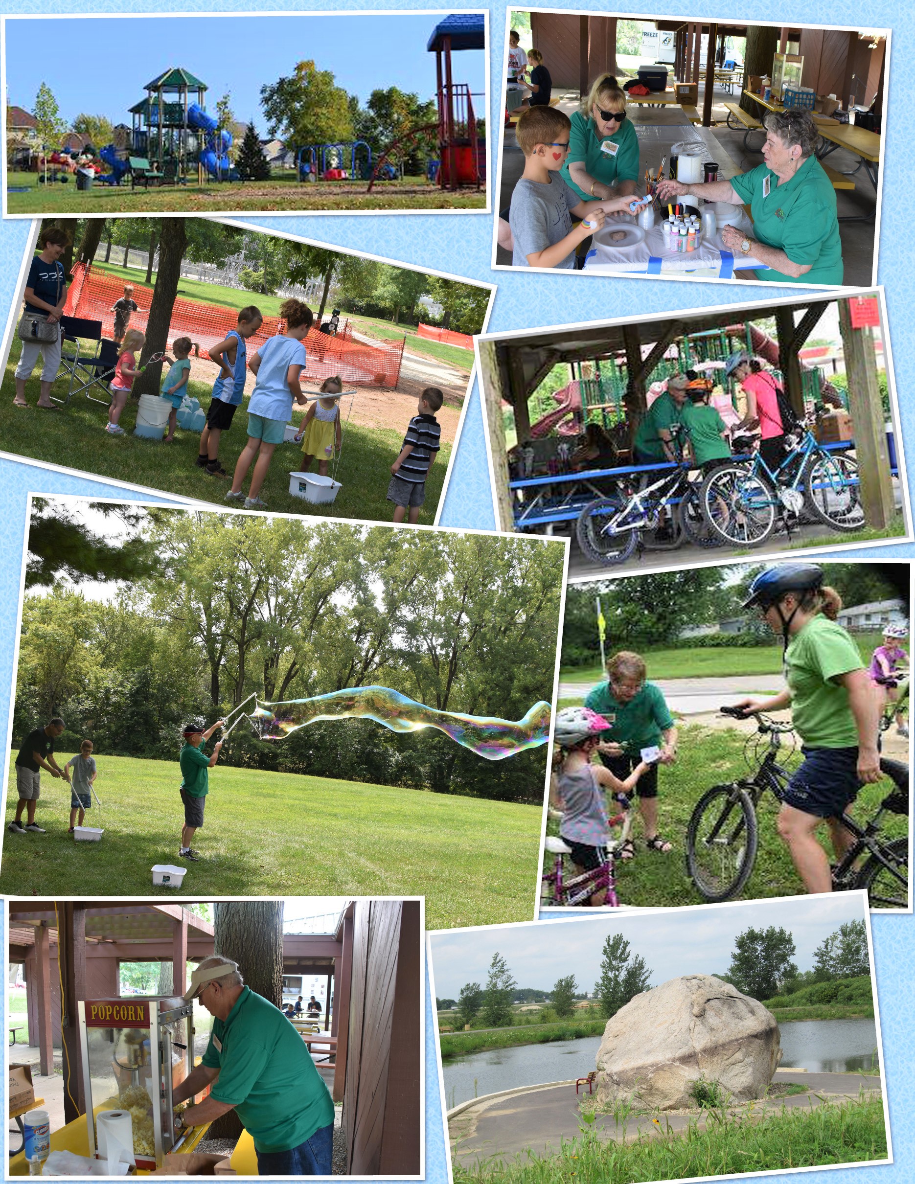 Friends of Marion Parks event collage