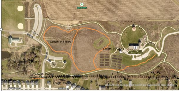 cross country ski map lowe