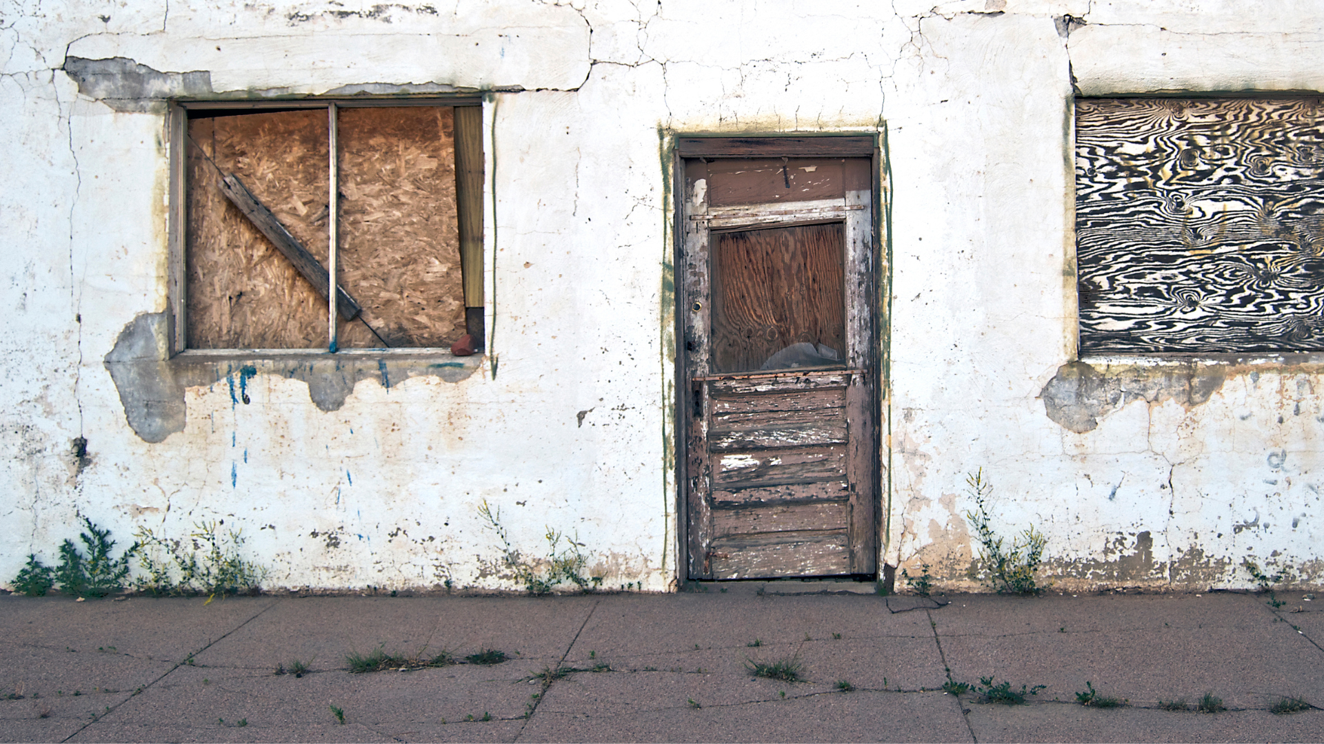 neglected building